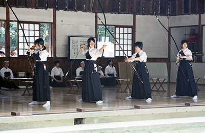 東三河中学高校弓道大会