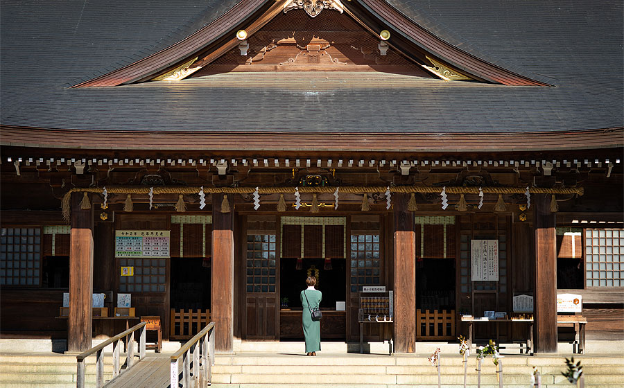 砥鹿神社で御参拝